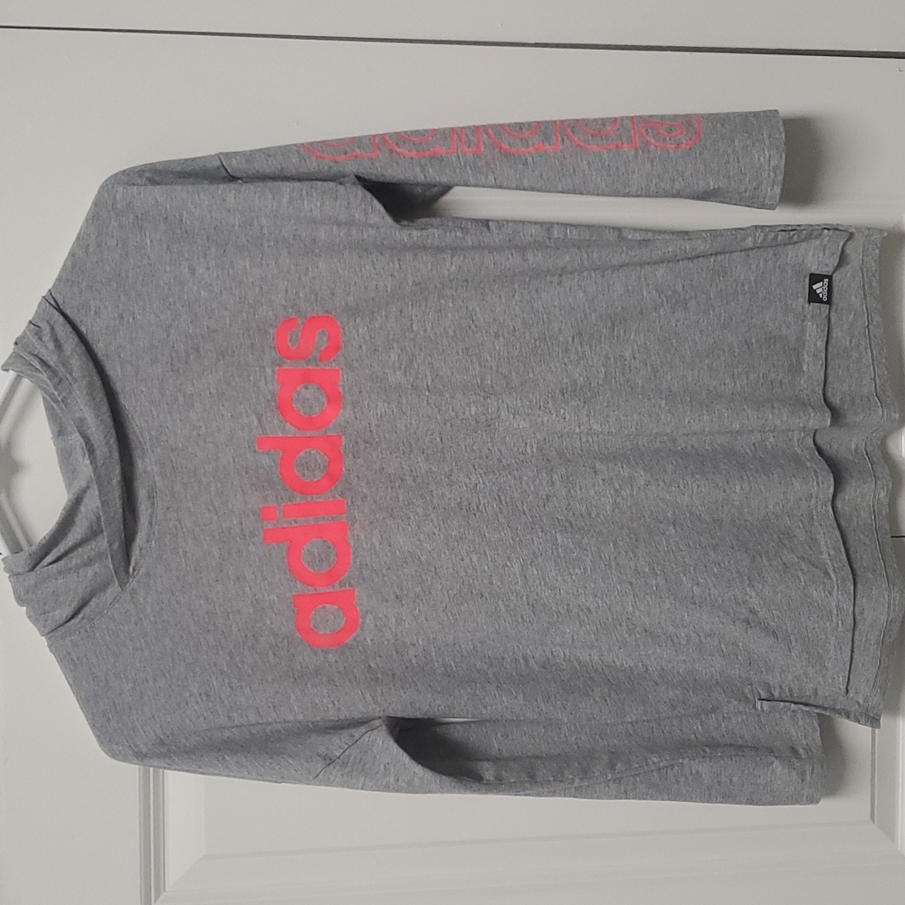 Adidas Girls Hooded Long Sleev